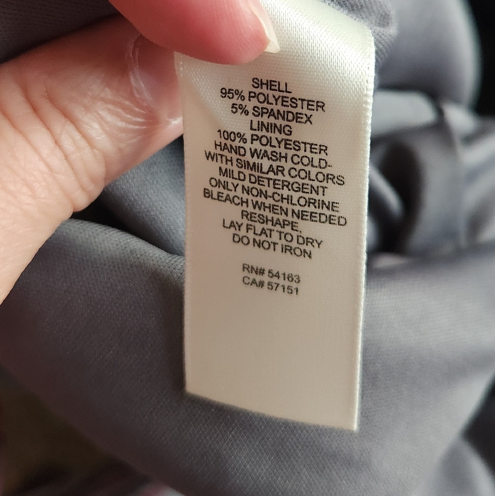 Eliza J Gray Velvet Sequin Shift Dress • Size 6 • Christmas new year's cocktail - Picture 9 of 9